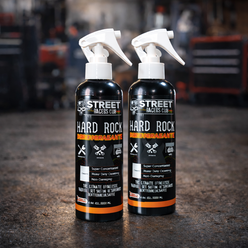 Combo 2 envases hard rock degreaser desengrasante